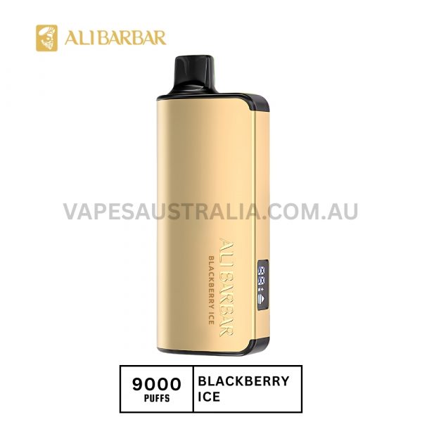 alibarbar ingot 9000 puffs blackberry ice