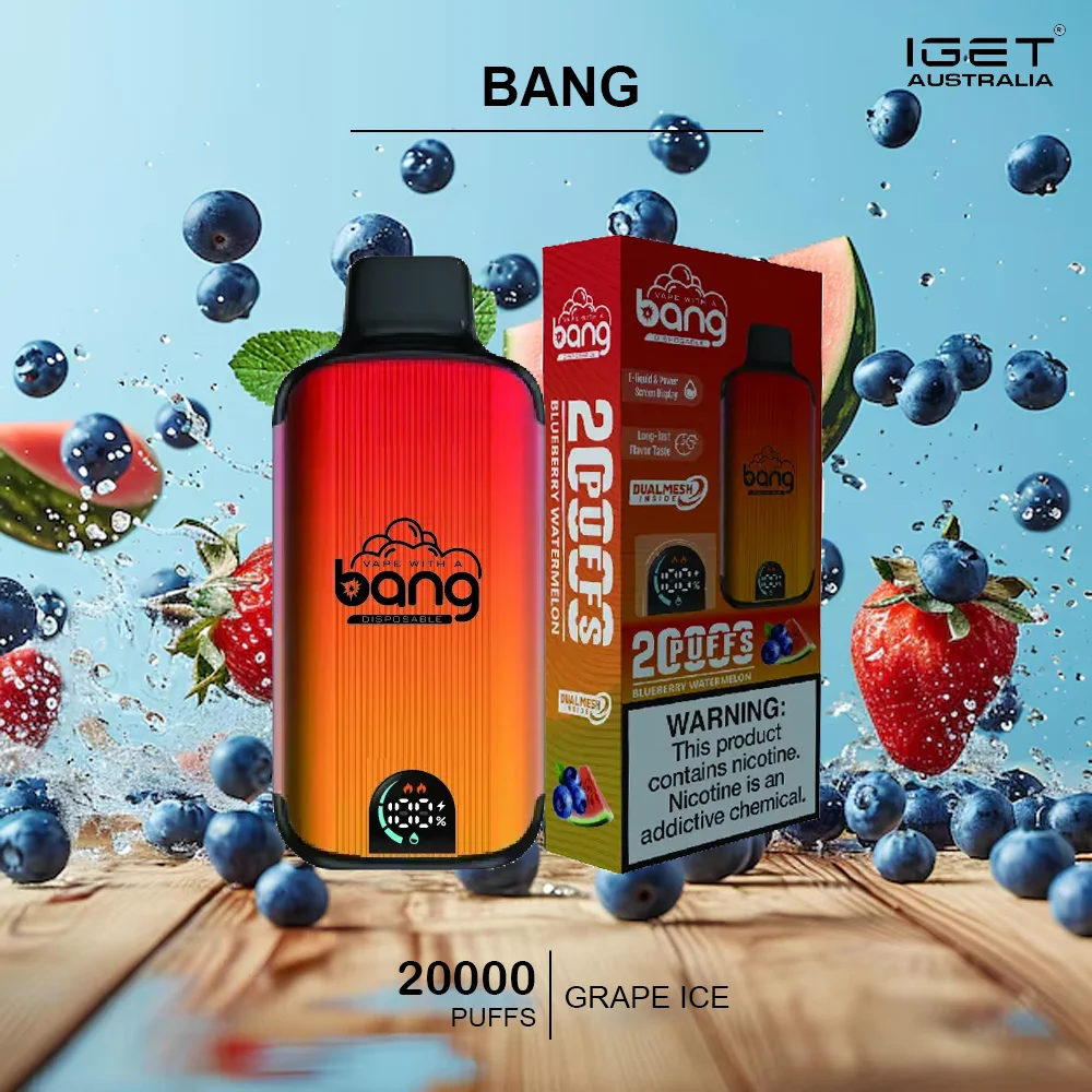 bang – blueberry watermelon – 20000 puffs