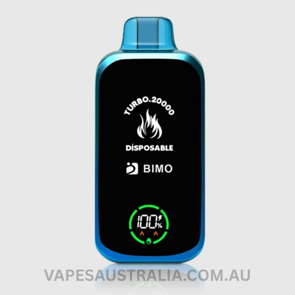 bimo turbo 20000 puffs blue razz ice