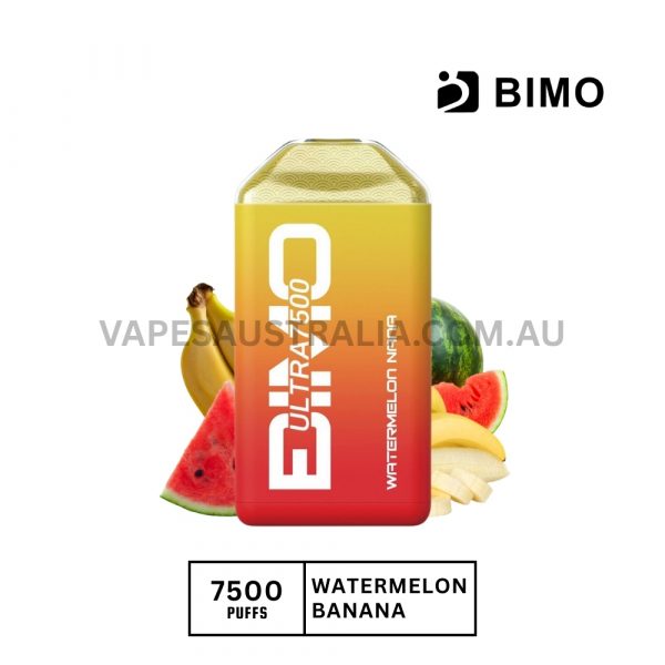 bimo ultra 7500 puffs watermelon nana