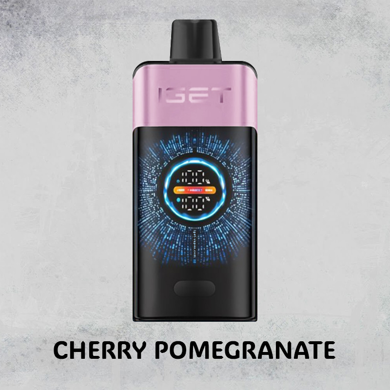 cherry pomegranate – iget one – 12000 puffs