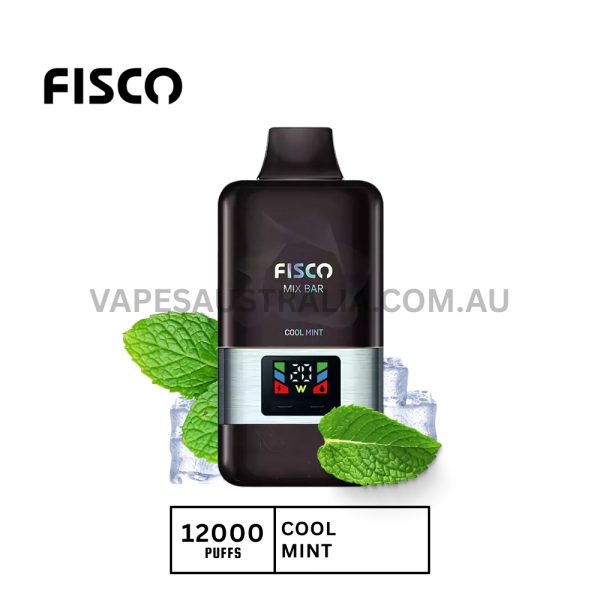 fisco mix bar 12000 puffs cool mint