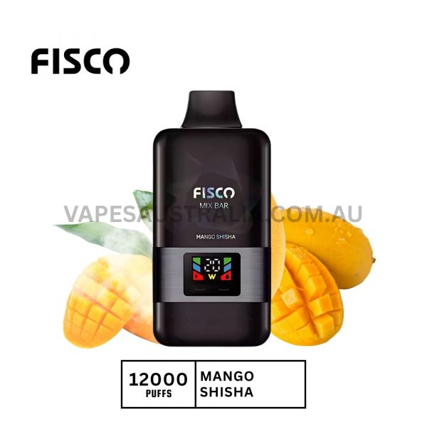 fisco mix bar 12000 puffs mango shisha