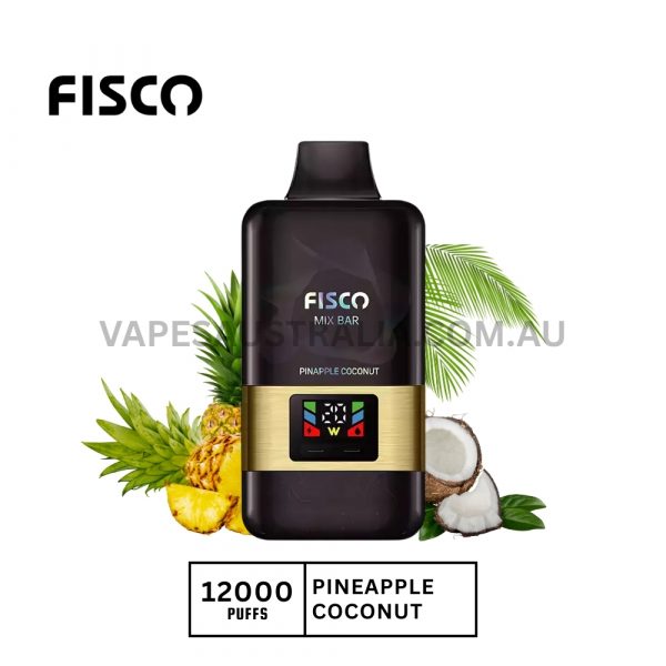 fisco mix bar 12000 puffs pineapple coconut