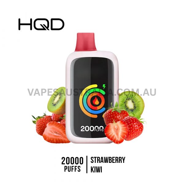 hqd cuvie slick 20000 puffs strawberry kiwi