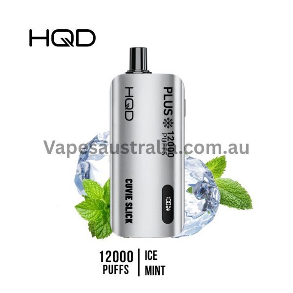 hqd cuvie slick plus 12000 puffs ice mint