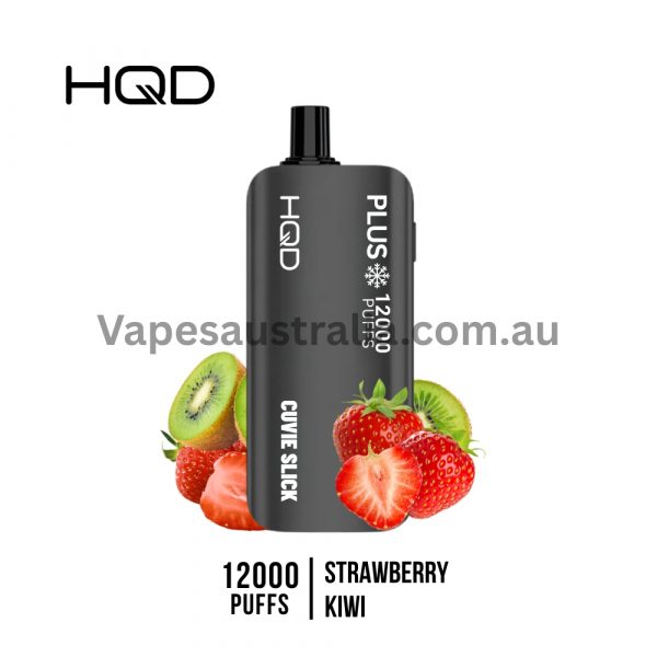 hqd cuvie slick plus 12000 puffs strawberry kiwi