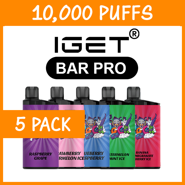 Home 5 pack – iget bar pro – 10000 puffs