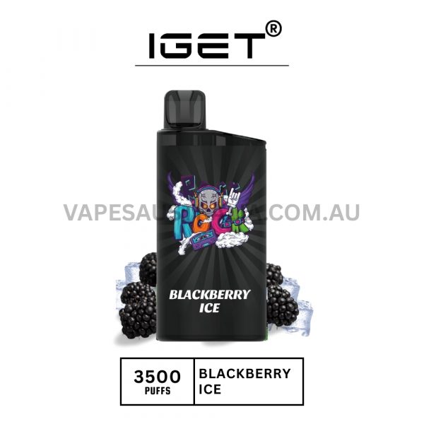 iget bar 3500 puffs blackberry ice