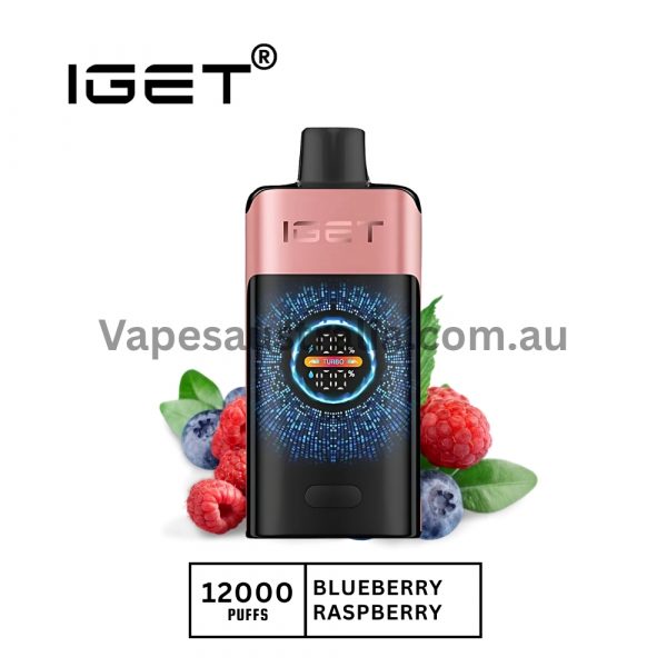 iget one 12000 puffs blueberry raspberry