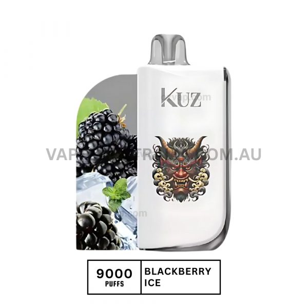 kuz lux 9000 puffs blackberry ice