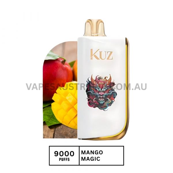 kuz lux 9000 puffs mango magic
