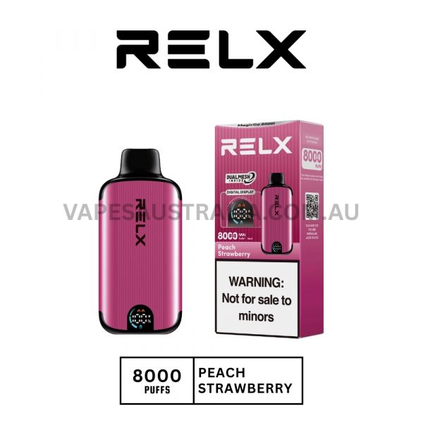 relx magicgo 8000i peach strawberry