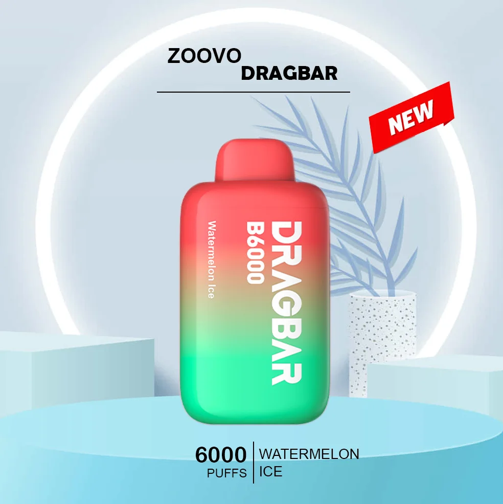 zoovoo dragbar watermelon ice 6000 puffs