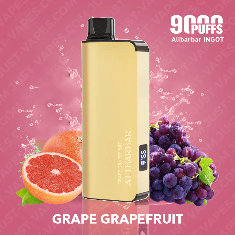 Home grape grapefruit – alibarbar ingot – 9000 puffs