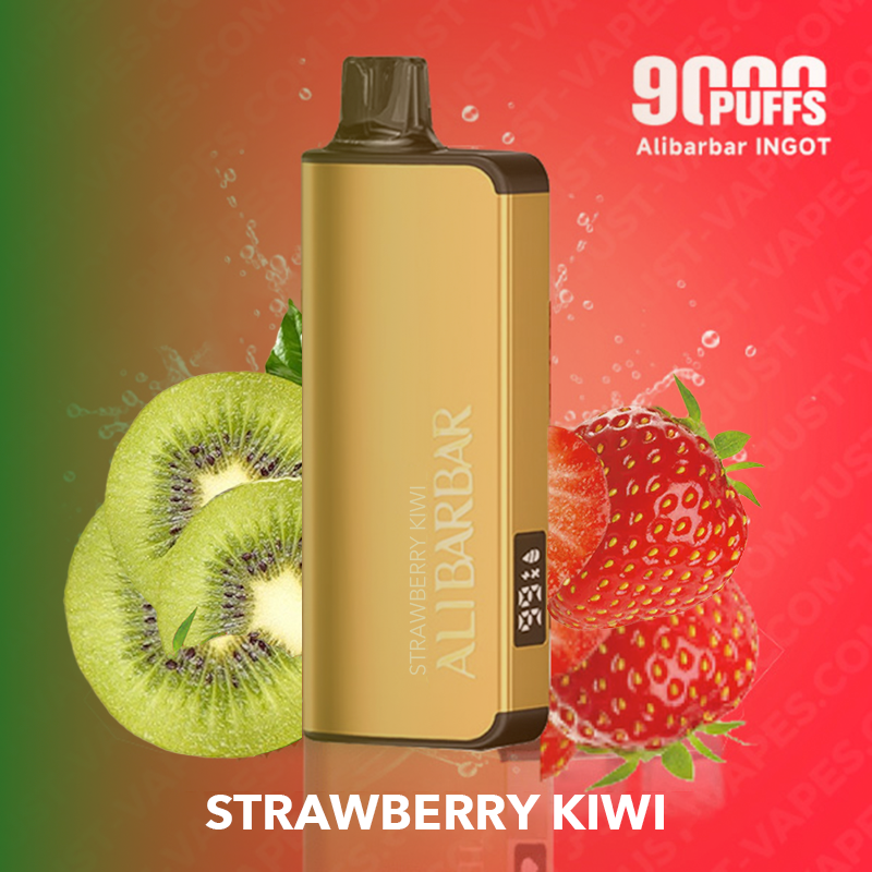 Home strawberry kiwi – alibarbar ingot – 9000 puffs