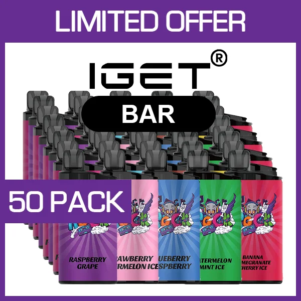 iget bar – 3500 puffs – 50 pack