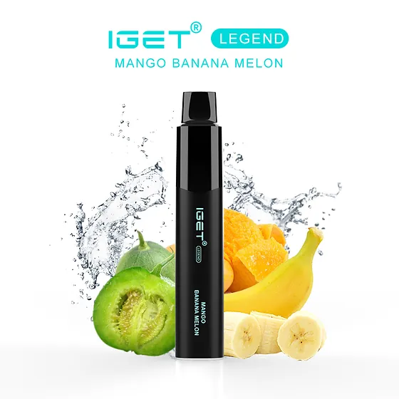 iget legend mango banana melon – 4000 puffs