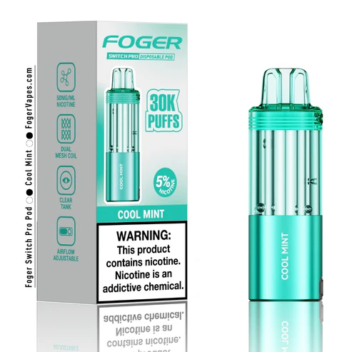 cool mint foger switch pro pod 30k puffs