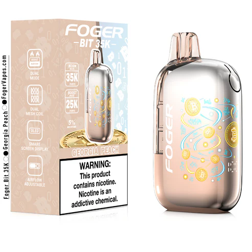 georgia peach – foger bit 35k puffs