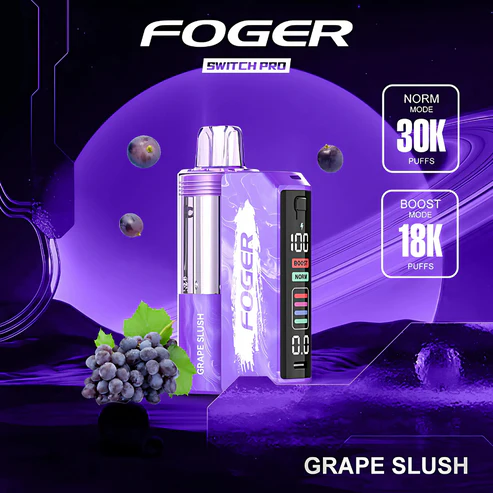 grape slush – foger switch pro kit 30k puffs