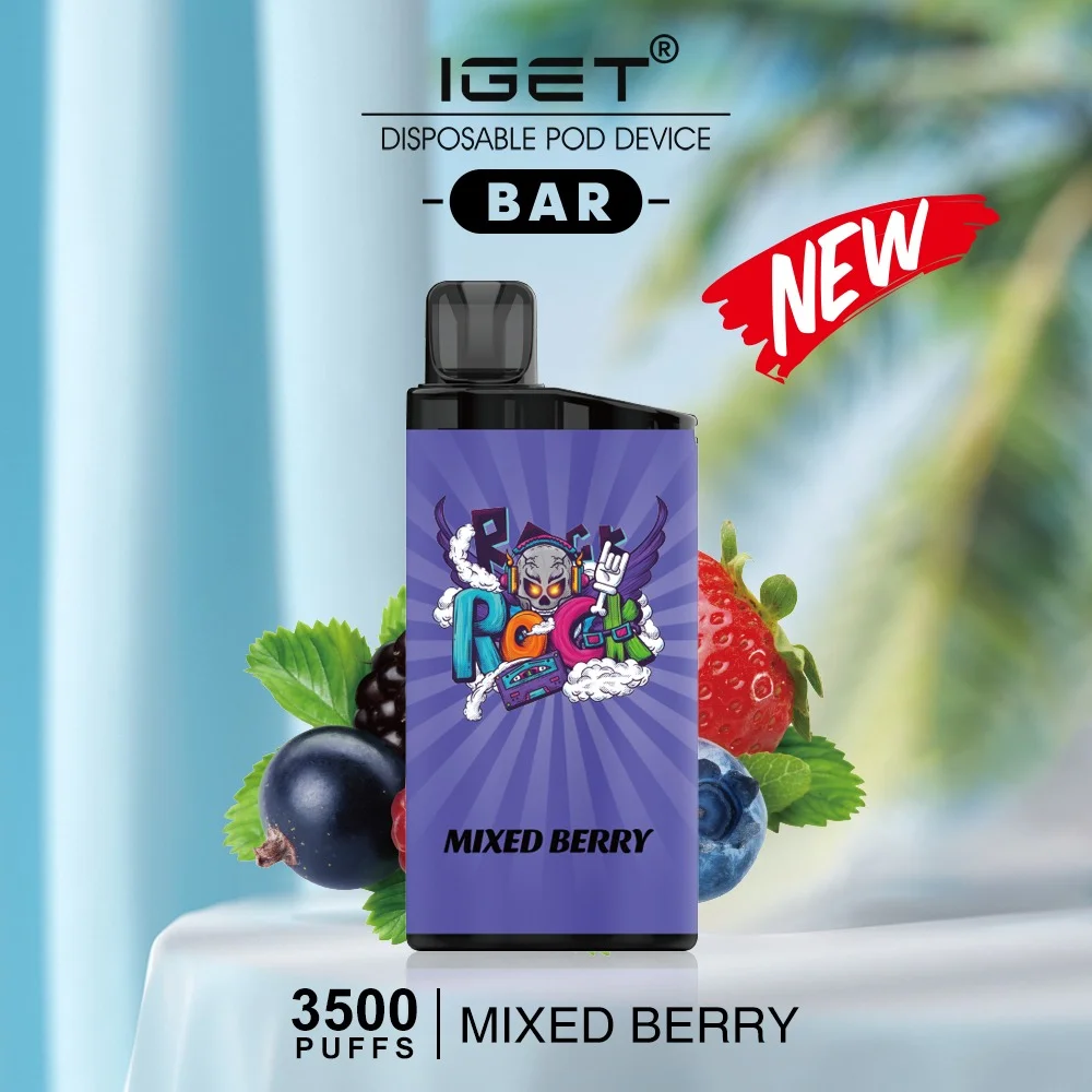 iget bar mixed berry – 3500 puffs