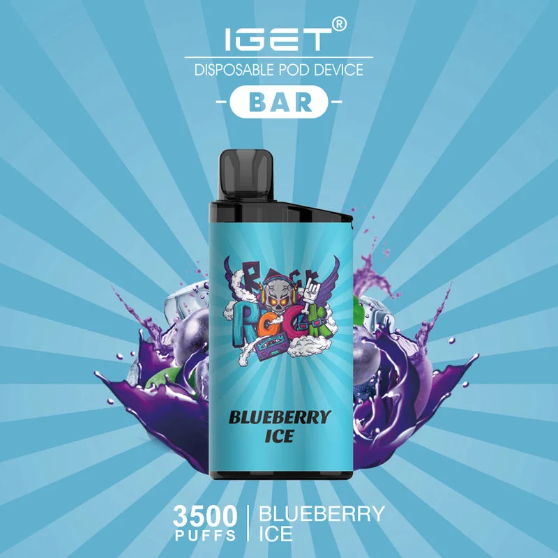 iget bar blueberry ice – 3500 puffs