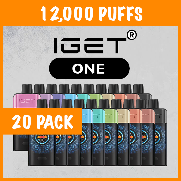 20 pack – iget one – 12000 puffs