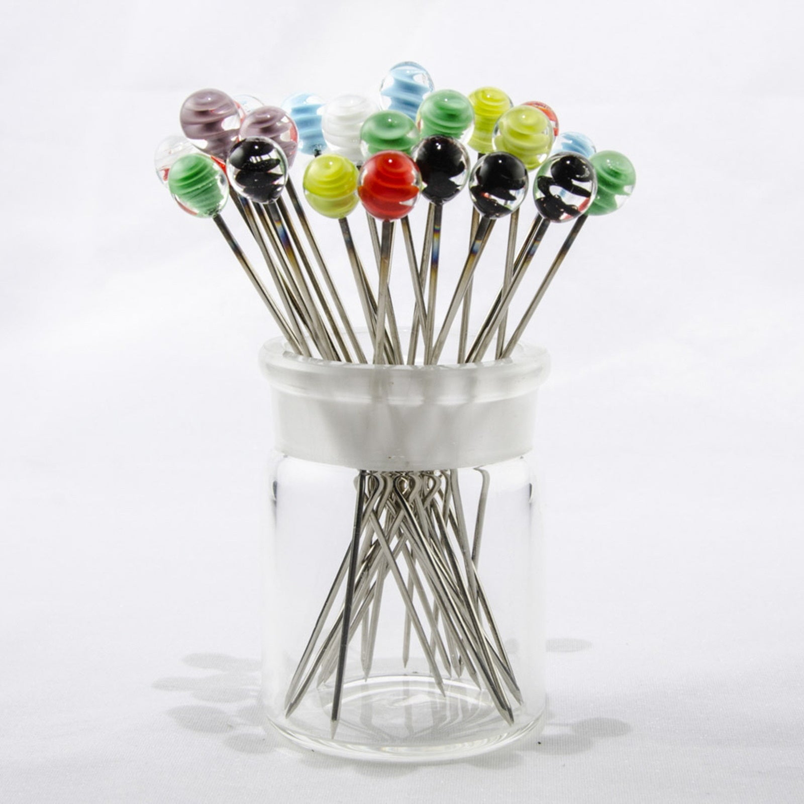 stainless steel pick with marble for cleaning your vaporizer