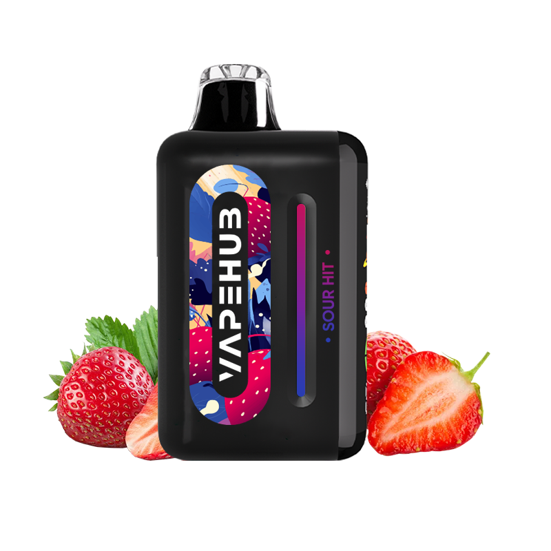 strawberry zinc – vapehub ultra 20000