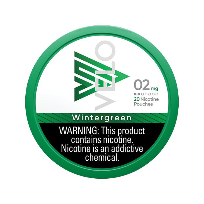 velo pouch wintergreen 2mg