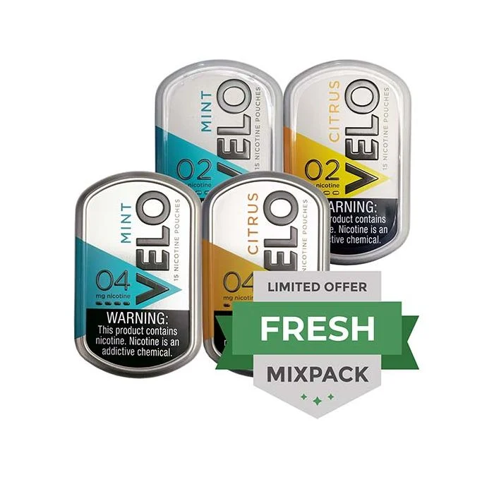 velo slim strong nicotine pouches mixpack