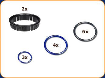 volcano solid valve o ring set